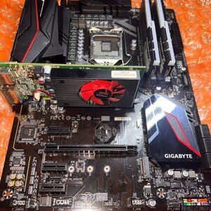 COPY - Gigabyte Z390 GAMING X Motherboard Intel Z390*Bent Pins.AS -IS!